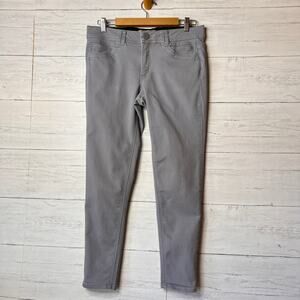 Democracy Jeans Womens Size 10 Gray Ab Technology Tapered Cotton Blend Stretch